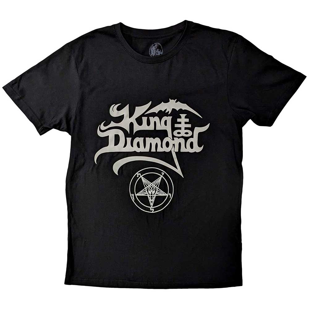 Tričko King Diamond - Logo, Unisex,Čierna,XXL