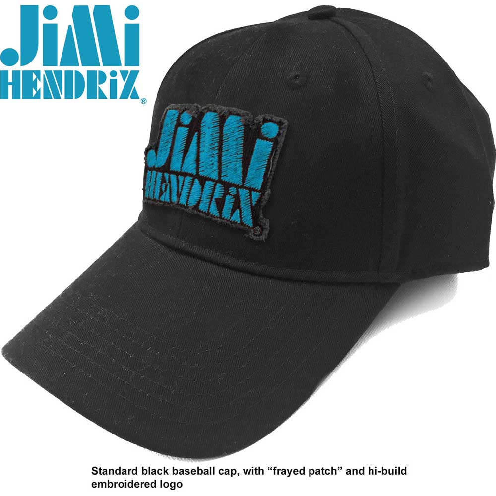 Šiltovka Jimi Hendrix - Blue Stencil Logo, Unisex,Čierna,Univerzálna