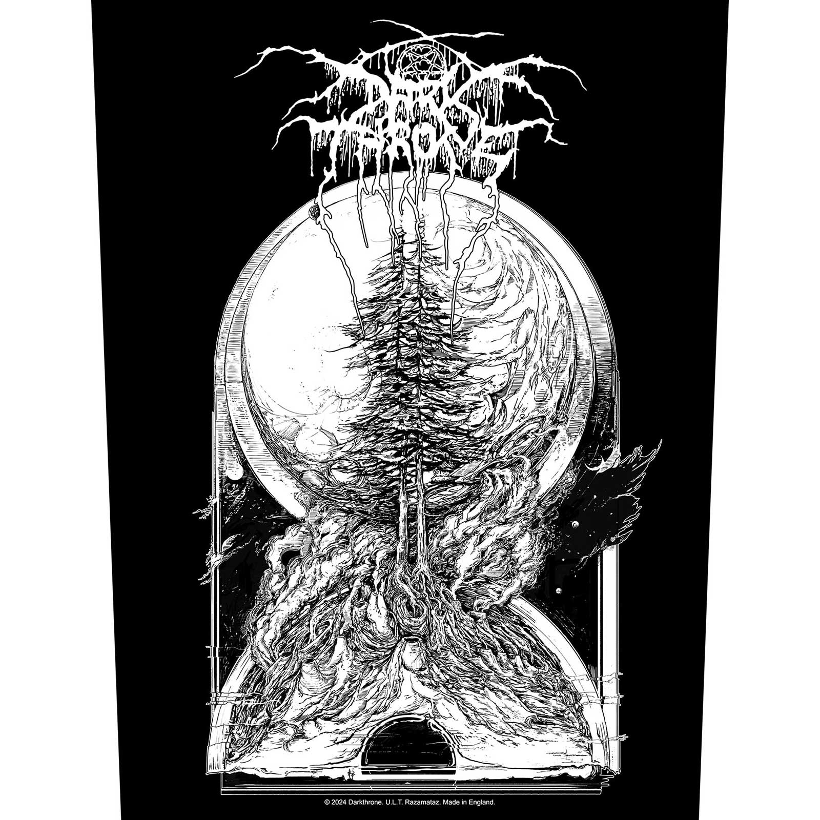 Nažehlovačka Darkthrone - Lone Pines Of The Lost Planet