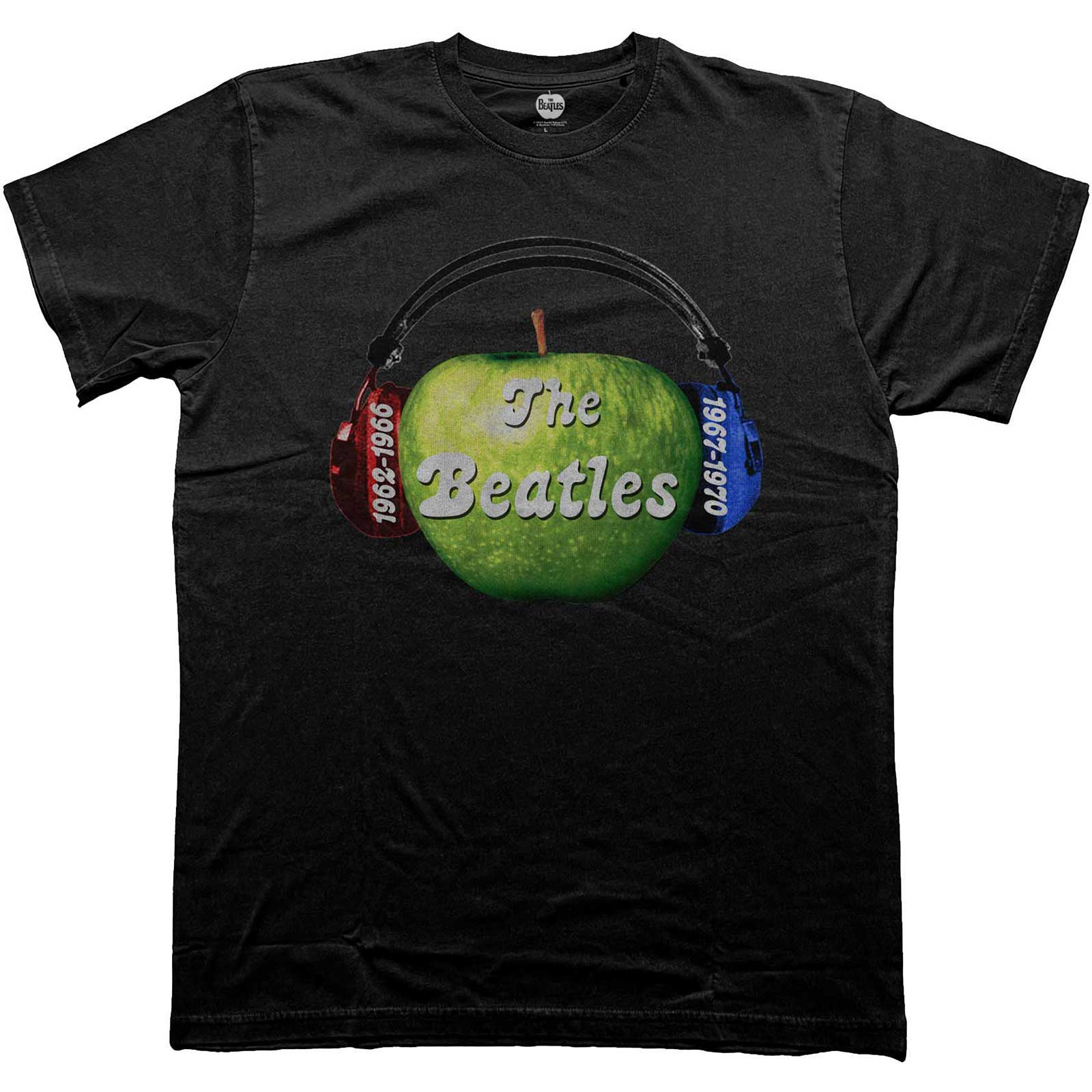 Tričko The Beatles - Listen To The Beatles, Unisex,Čierna,XXL