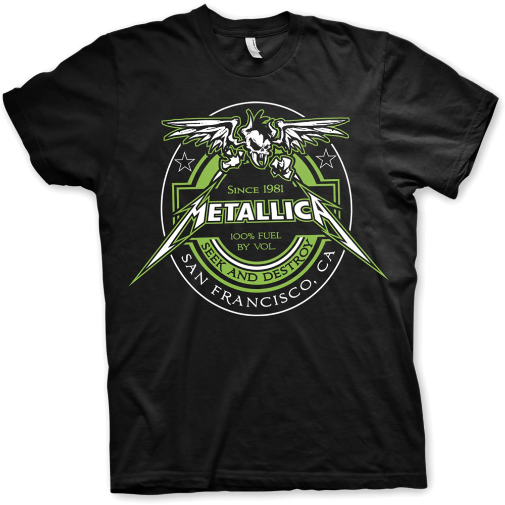 Tričko Metallica - Fuel, Unisex,Čierna,XXL