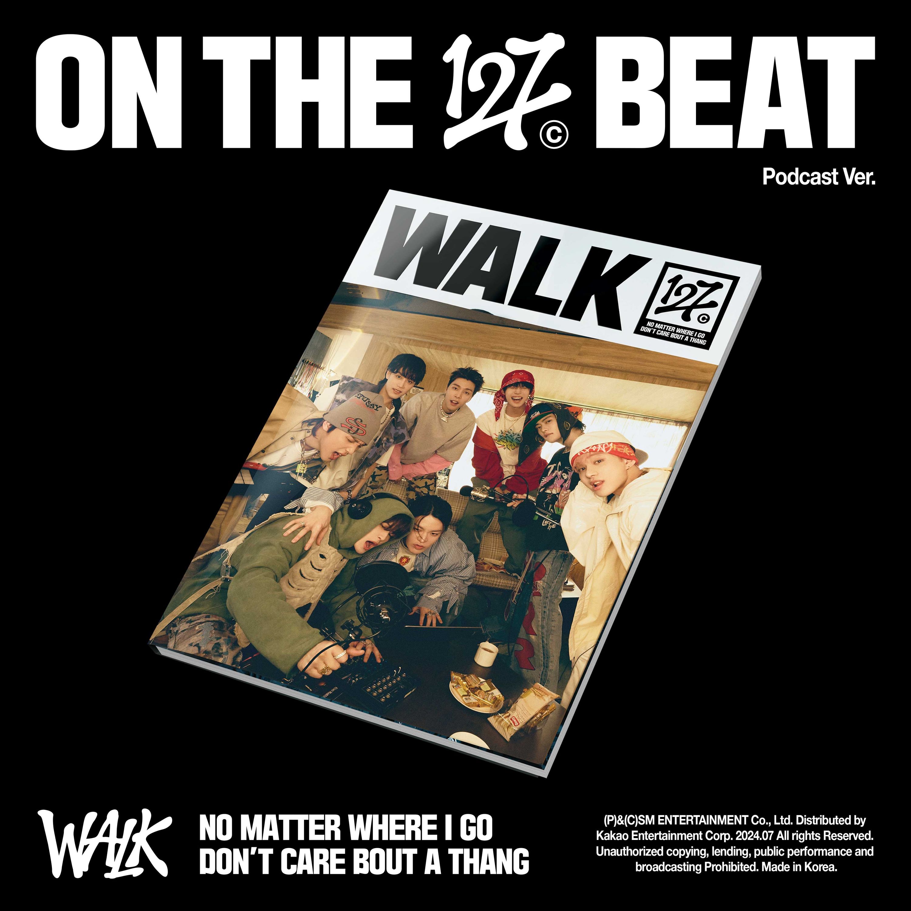 CD NCT 127 - WALK-THE 6TH ALBUM PODCAST