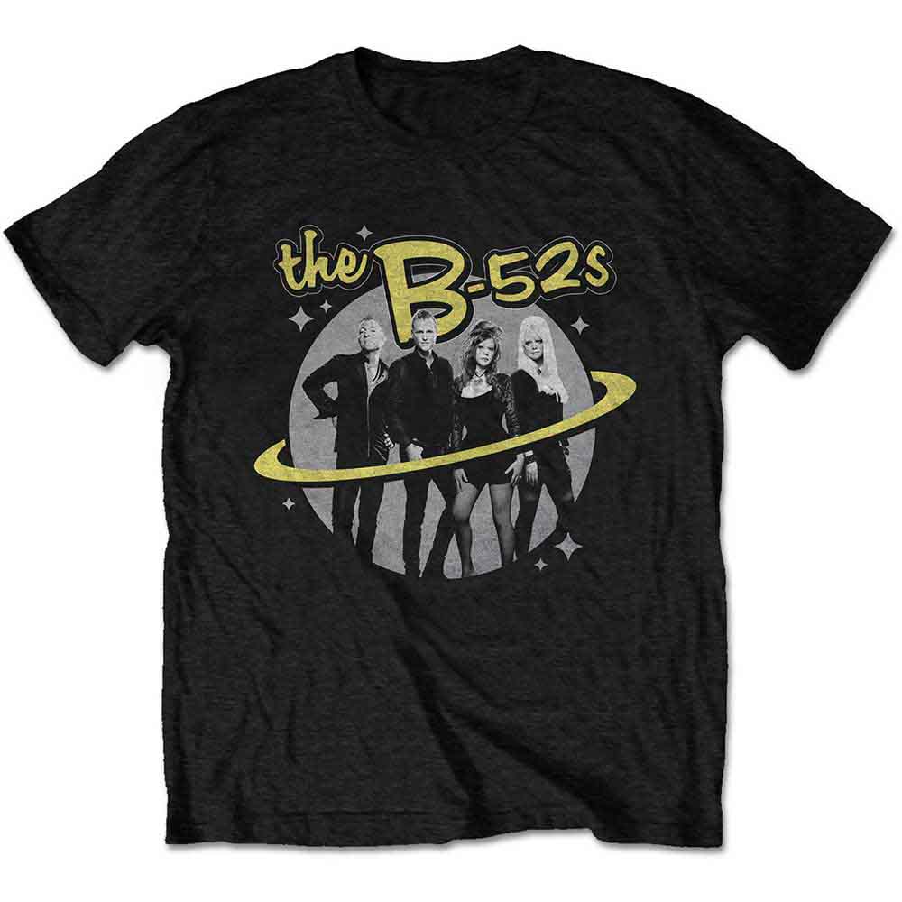 Tričko The B-52's - Saturn Photo, Unisex,Čierna,XXL
