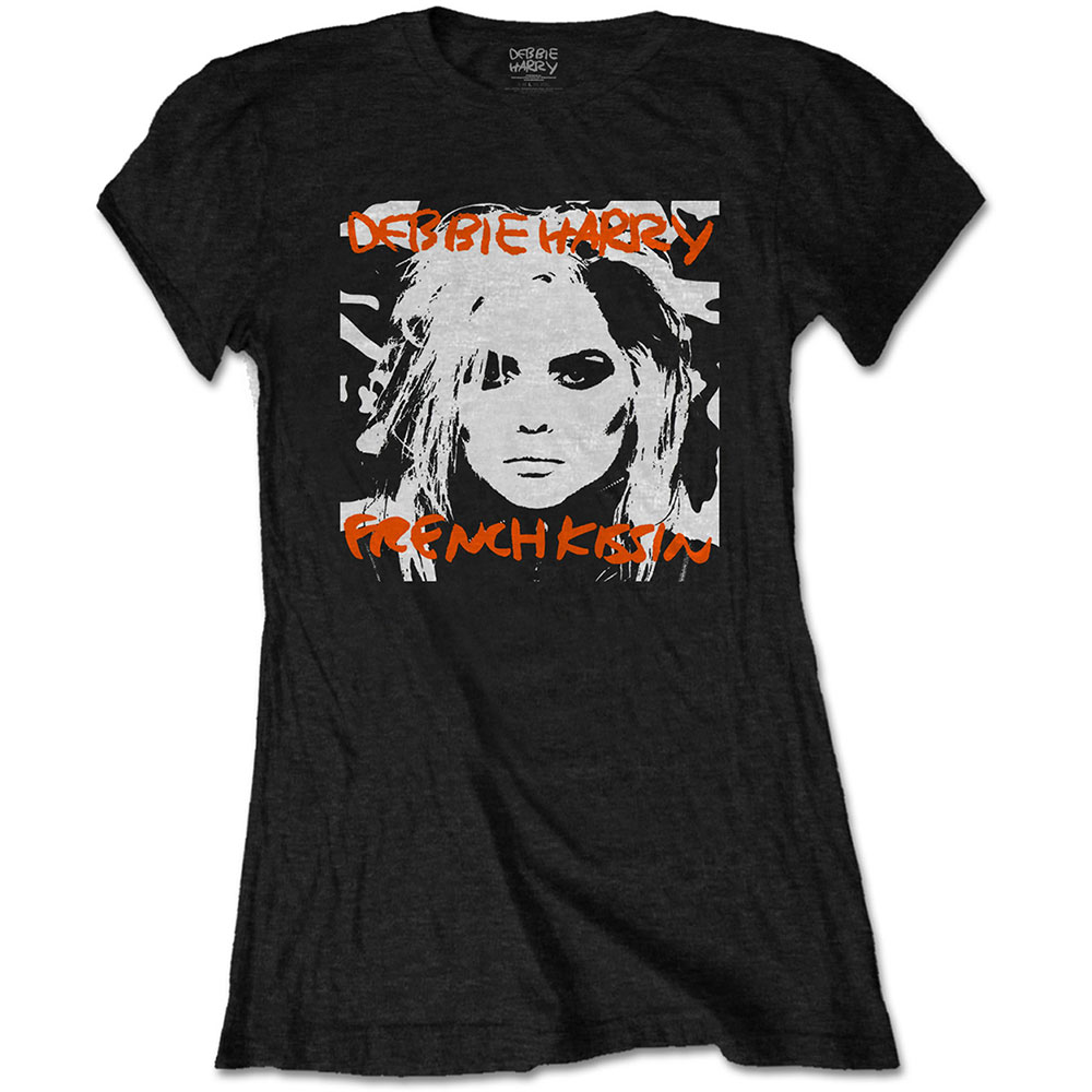Tričko Debbie Harry - French Kissin', Žena,Čierna,XXL