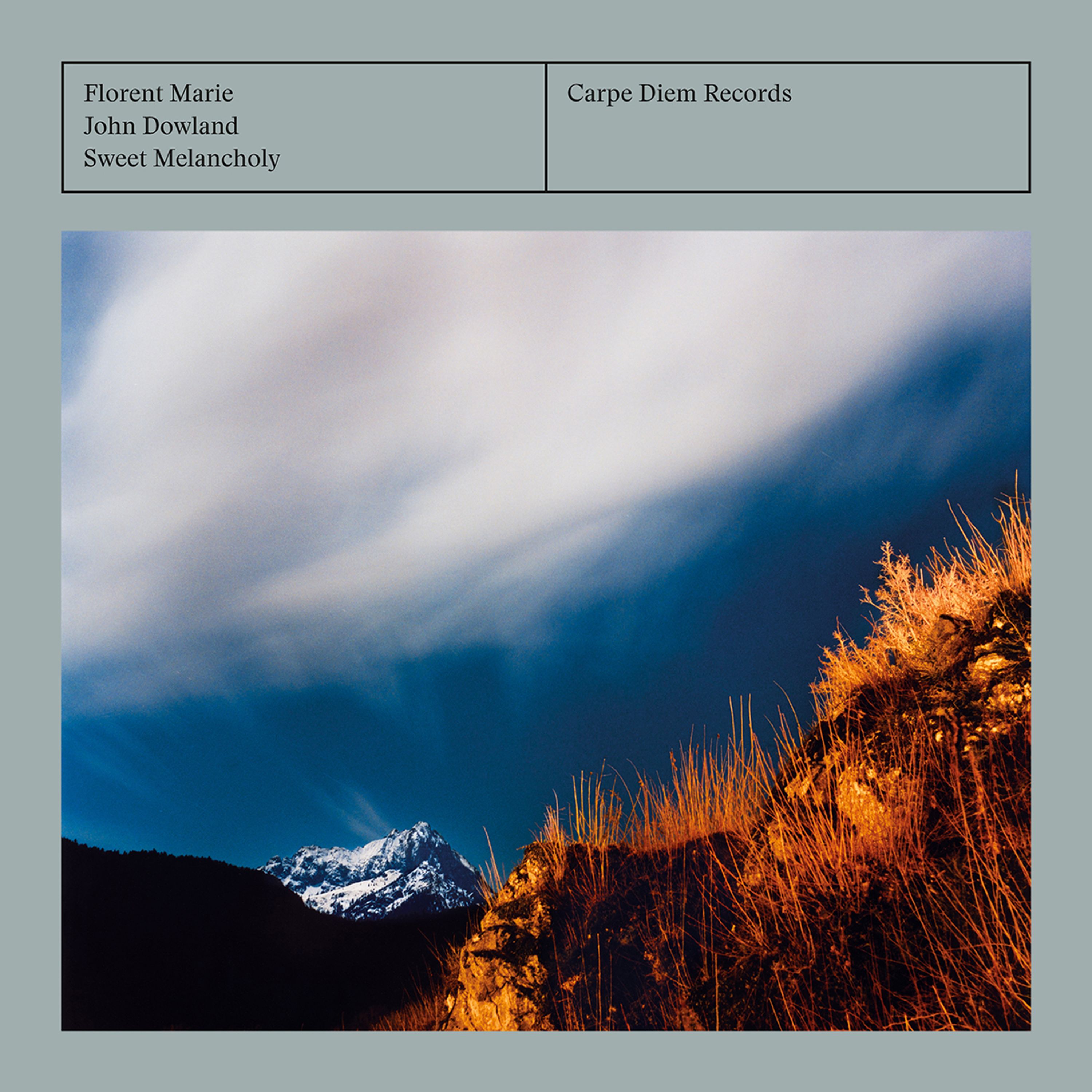 CD Florent Marie - DOWLAND: SWEET MELANCHOLY