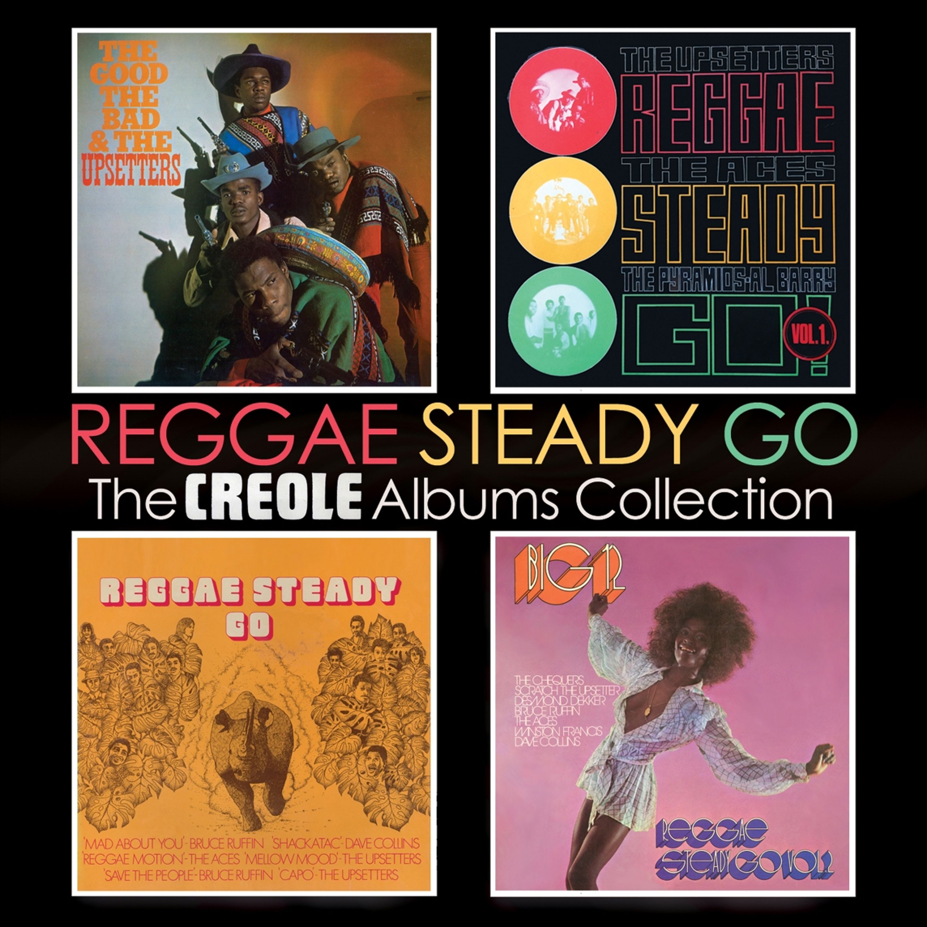 CD Various Artists - REGGAE STEADY GO - THE CREOLE ALBUMS COLLECTION 1970 - 1972