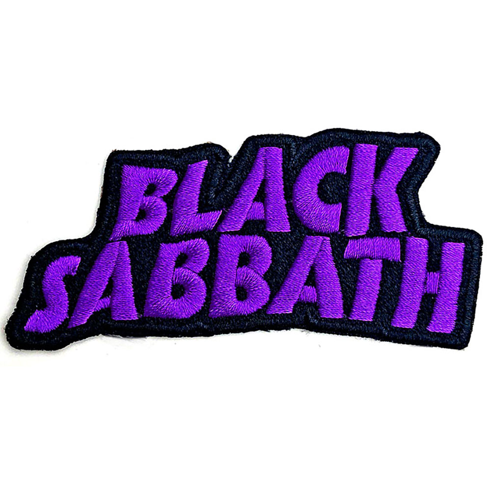 Nažehlovačka Black Sabbath - Cut Out Wavy Logo
