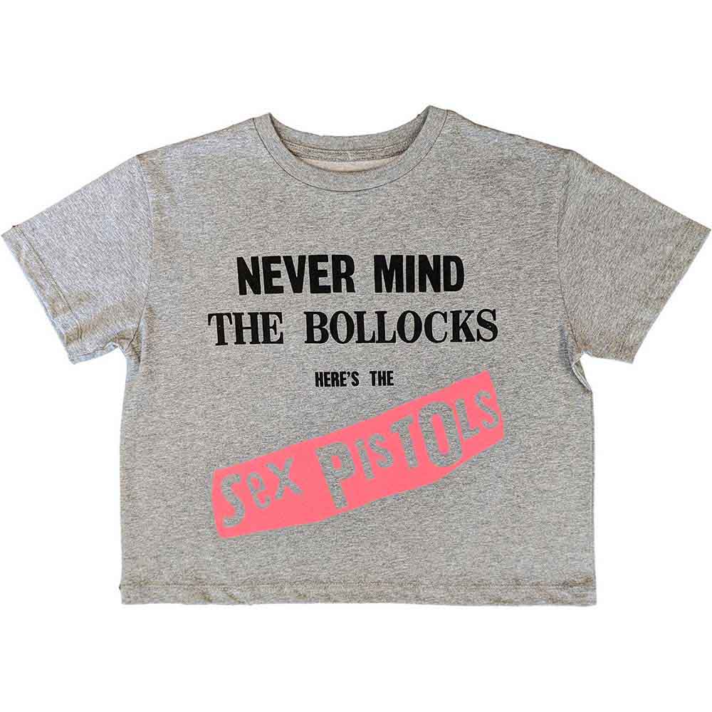 Tielko Sex Pistols - Never Mind The Bollocks Original Album, Žena,Šedá,XXL