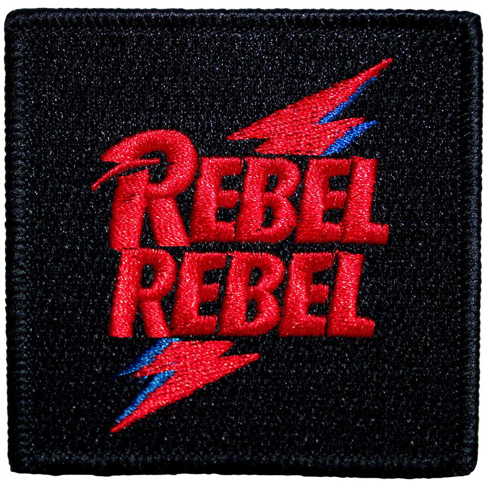 Nažehlovačka David Bowie - Rebel Rebel Pink & Blue