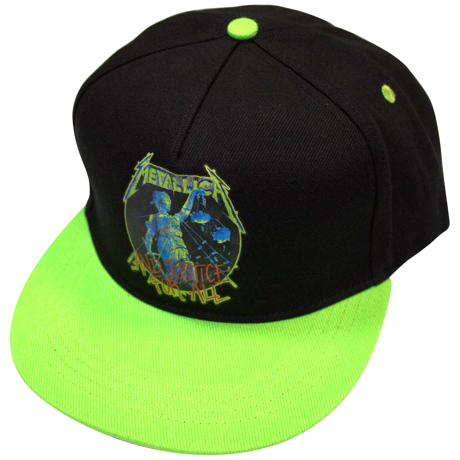 Šiltovka Metallica - And Justice For All, Unisex,Zelená,Univerzálna
