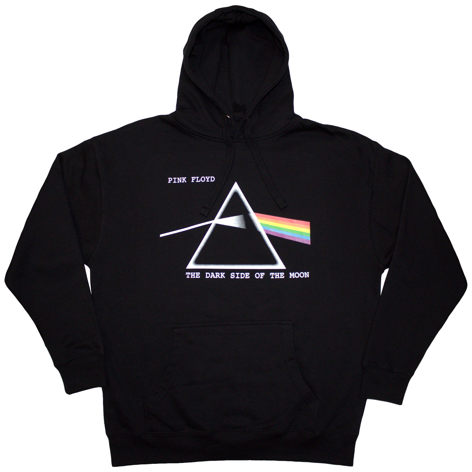 Mikina Pink Floyd - Dark Side of the Moon Courier, Unisex,Čierna,XXL