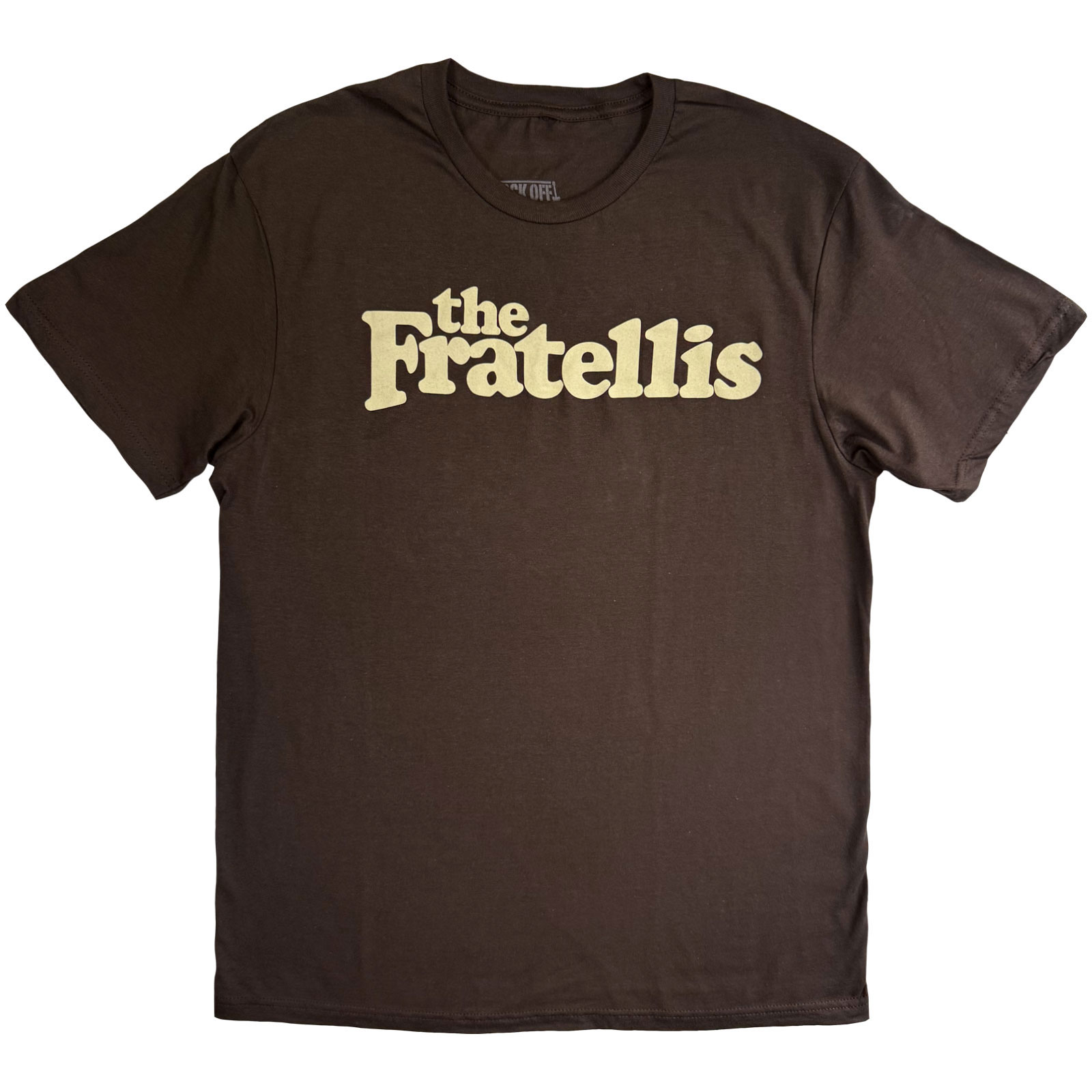 Tričko The Fratellis - Classic Logo, Unisex,Hnedá,XXL