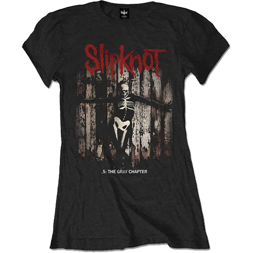 Tričko Slipknot - .5: The Gray Chapter Album, Žena,Čierna,4XL