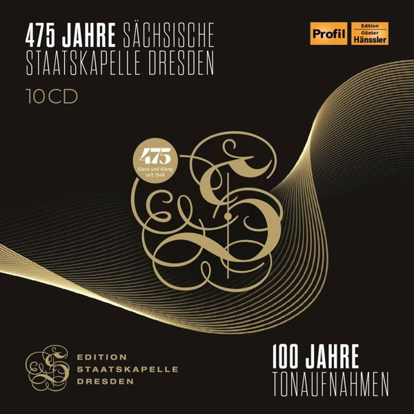 CD Staatskapelle Dresden - 475 JAHRE SACHSISCHE STAATSKAPELLE DRESDEN