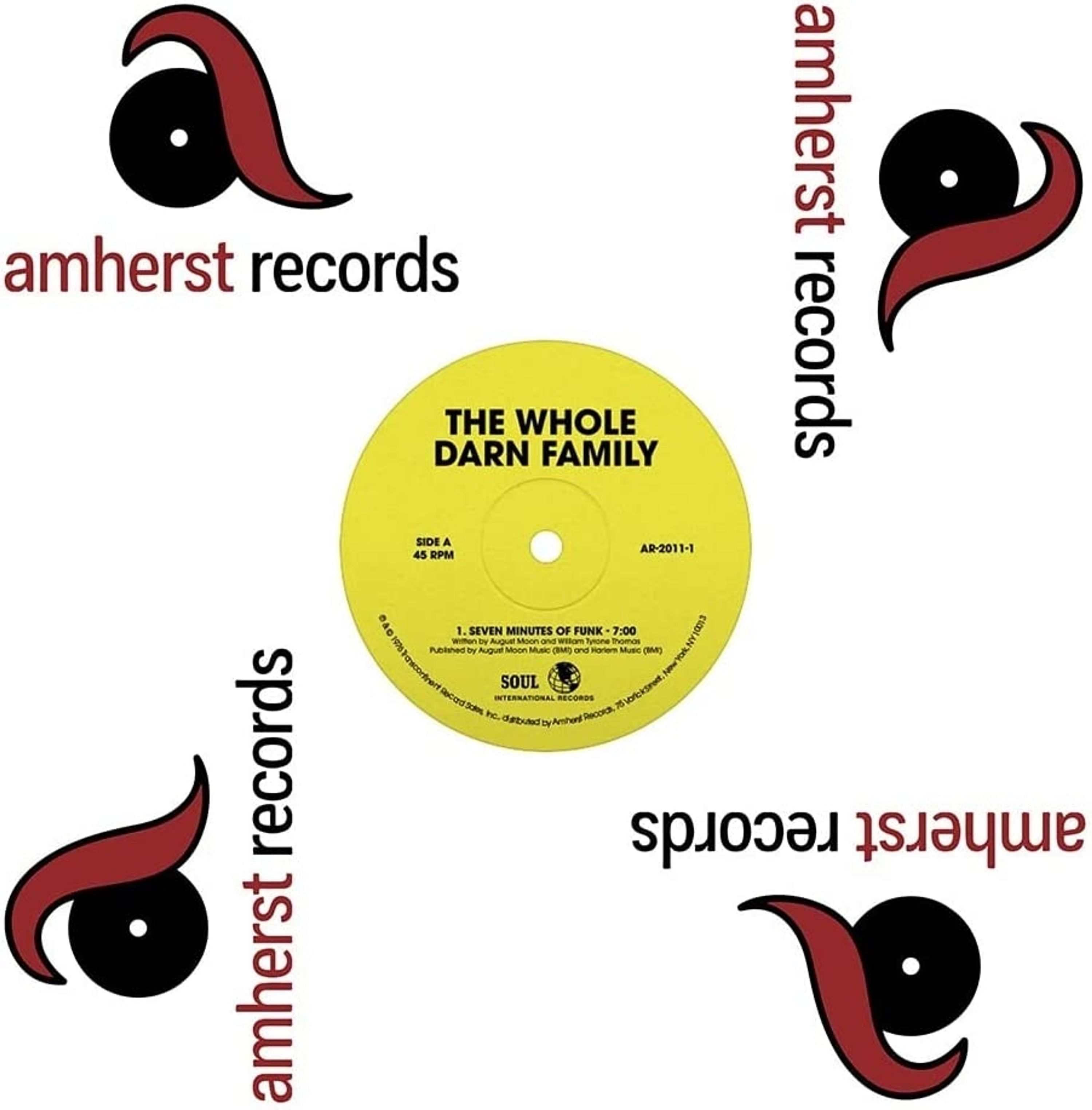 Vinyl The Whole Darn Family - SEVEN MINUTES OF FUNK / AIN'T NOTHING BUT