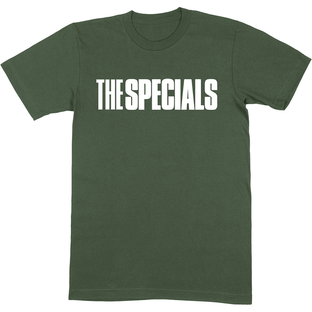 Tričko The Specials - Solid Logo, Unisex,Zelená,XXL