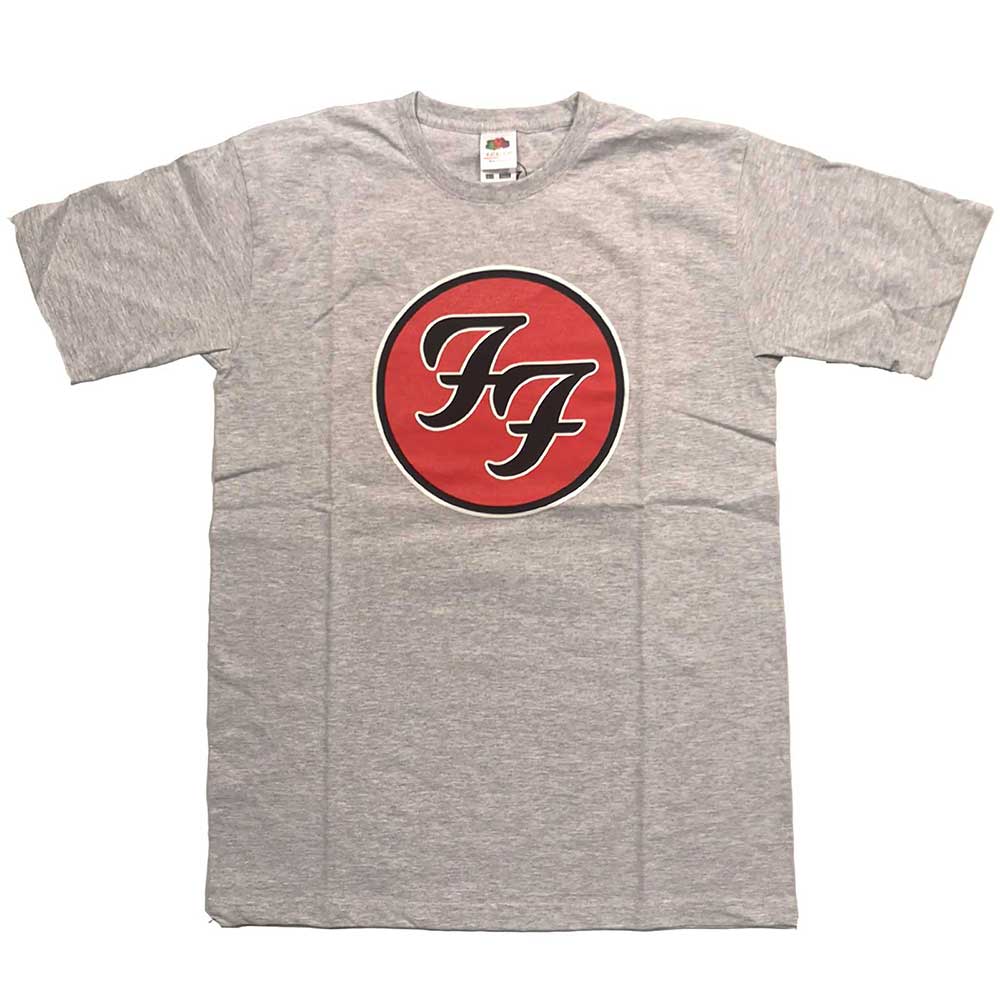 Tričko Foo Fighters - FF Logo, Dieťa,Šedá,11 – 12 rokov