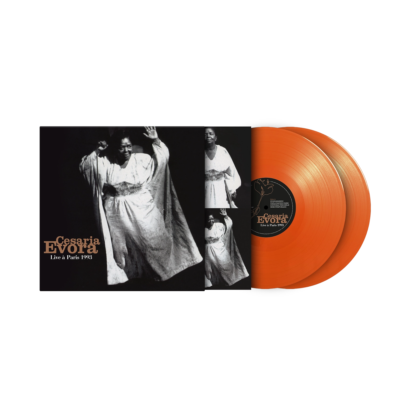 Vinyl Cesária Évora - LIVE A PARIS 1993