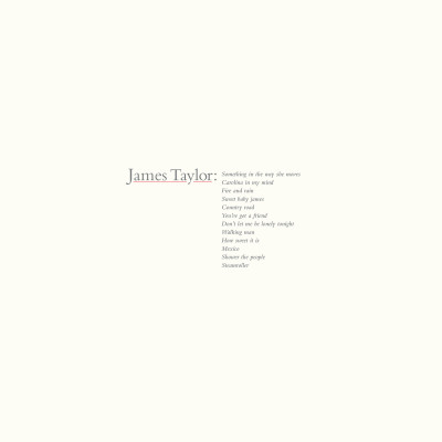 CD James Taylor - JAMES TAYLOR'S GREATEST HITS