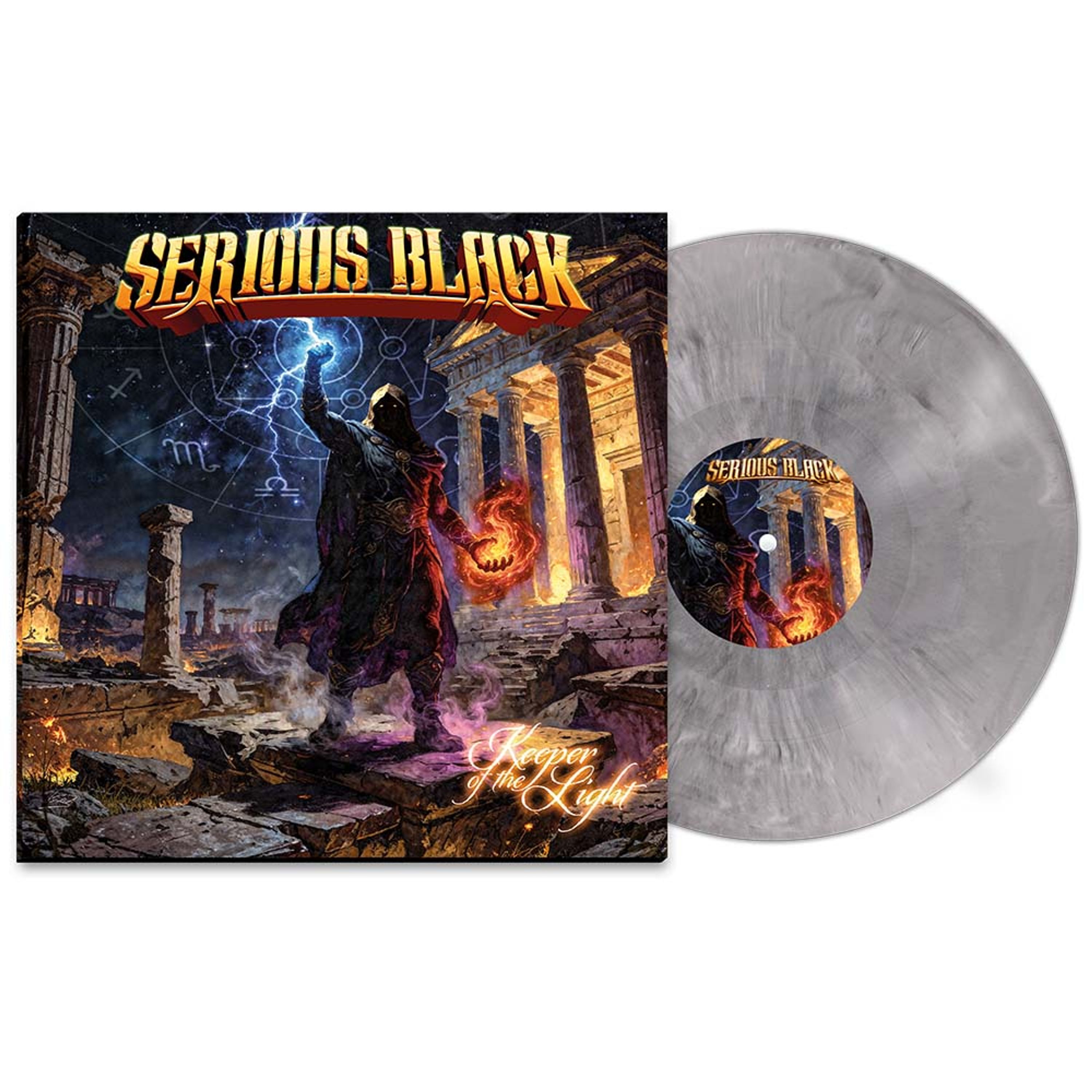 Vinyl Serious Black - KEEPER OF THE LIGHT