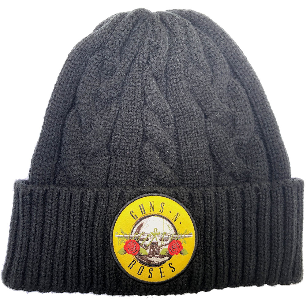 Čapica Guns N’ Roses - Circle Logo, Unisex,Čierna,Univerzálna