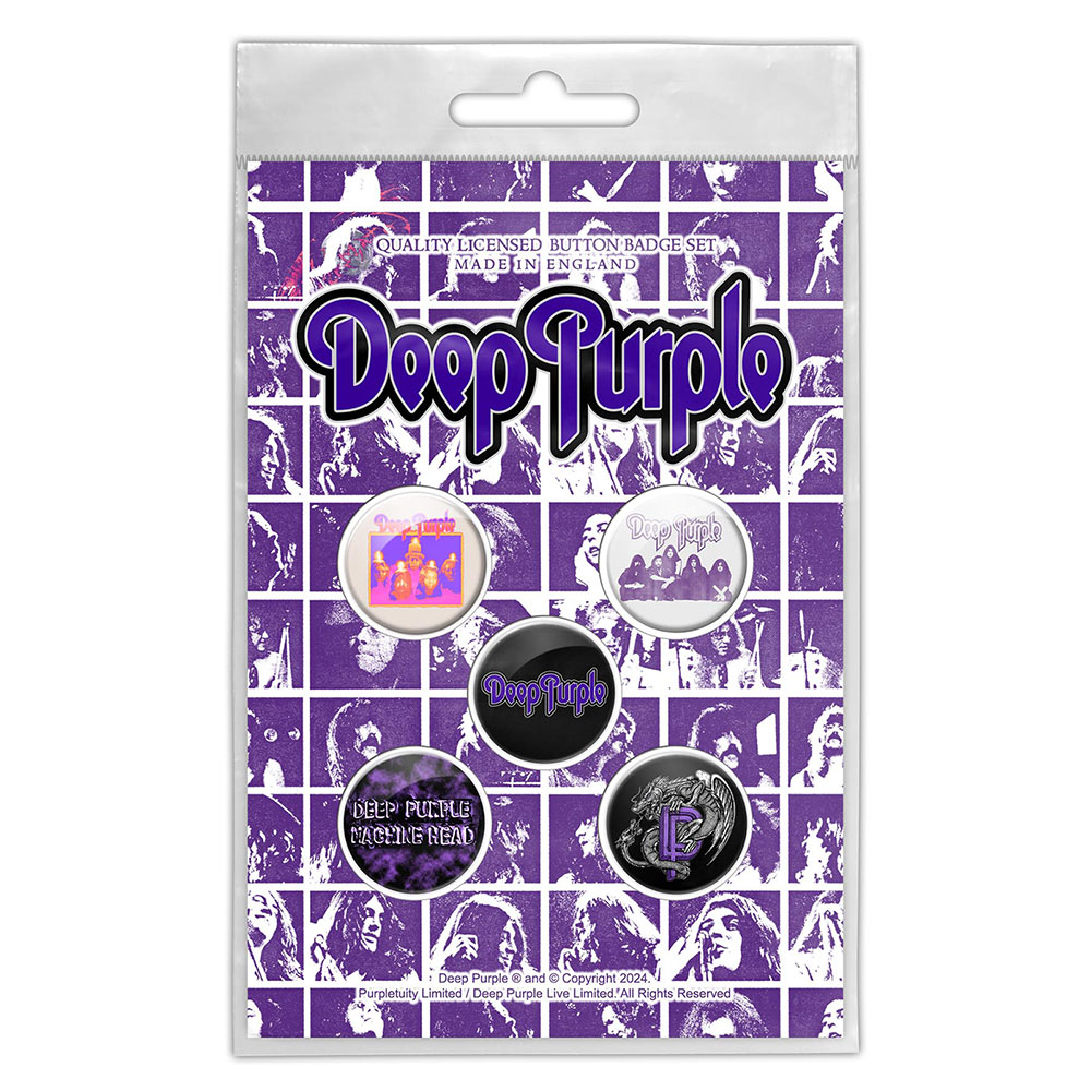 Odznak Deep Purple - Logo