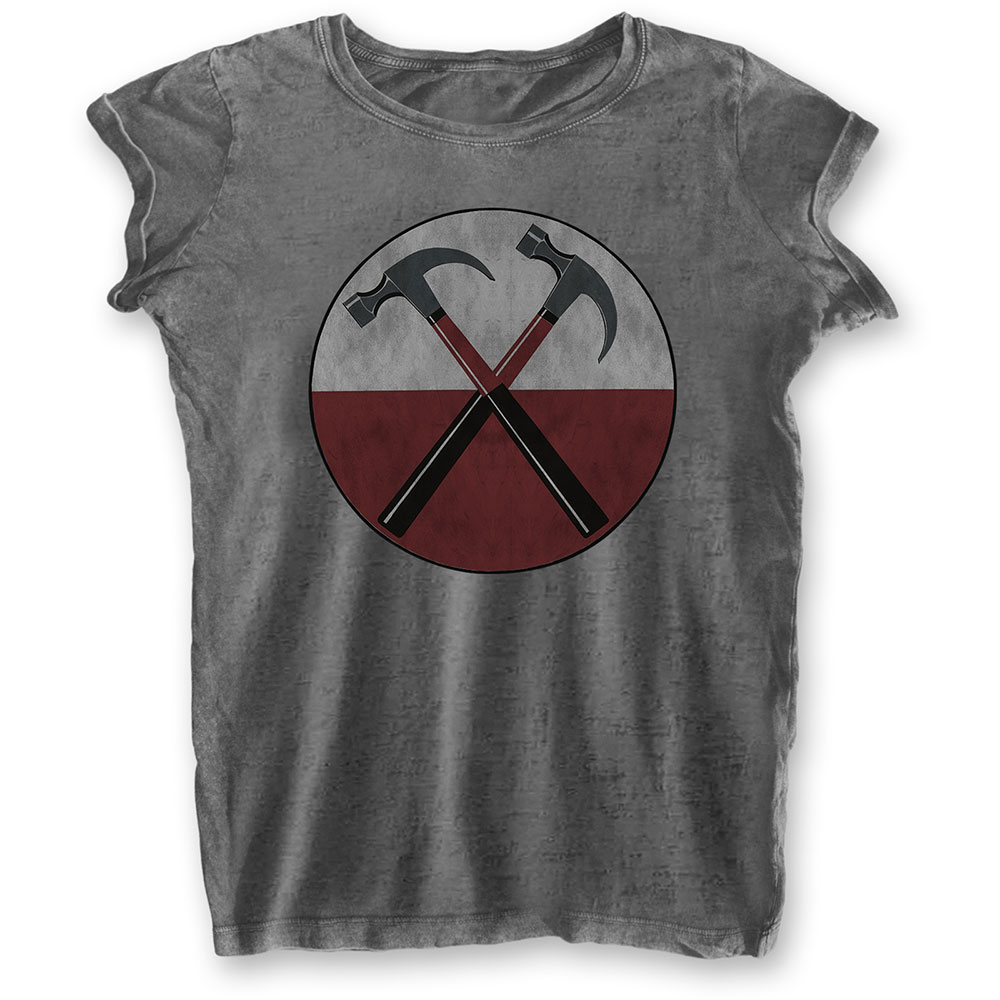 Tričko Pink Floyd - The Wall Hammers, Žena,Šedá,XXL