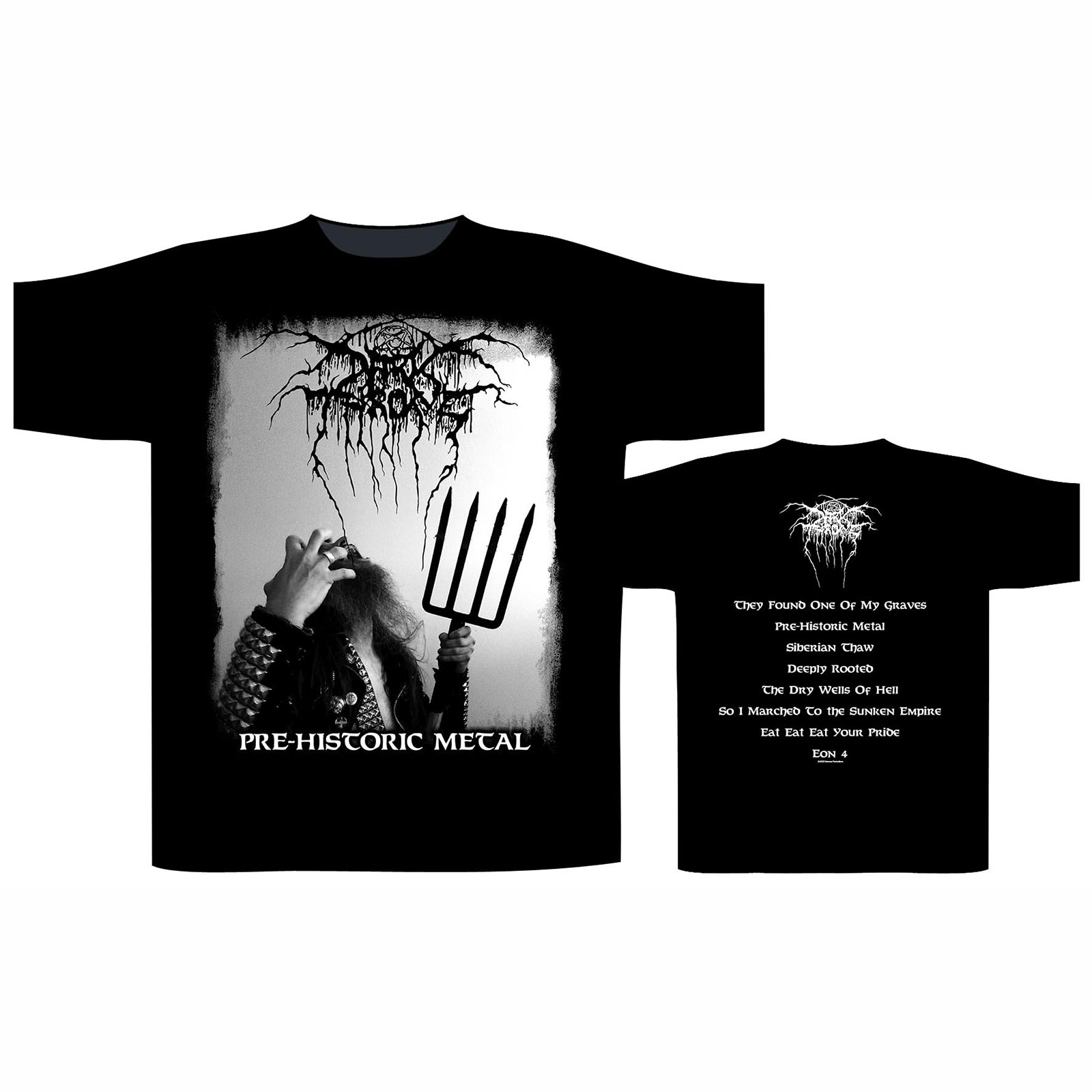 Tričko Darkthrone - Pre-Historic Metal, Unisex,Čierna,S