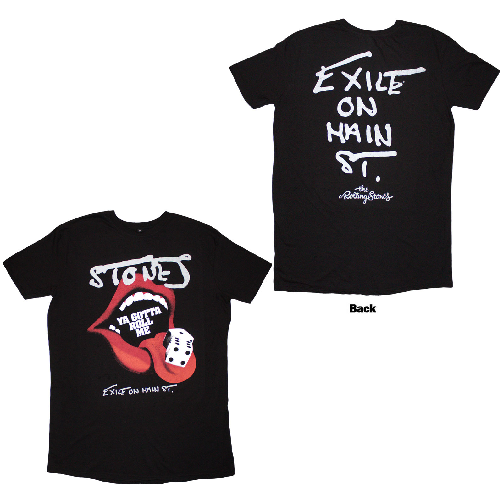 Šaty The Rolling Stones - Ya Gotta Roll Exile, Žena,Čierna,XXL