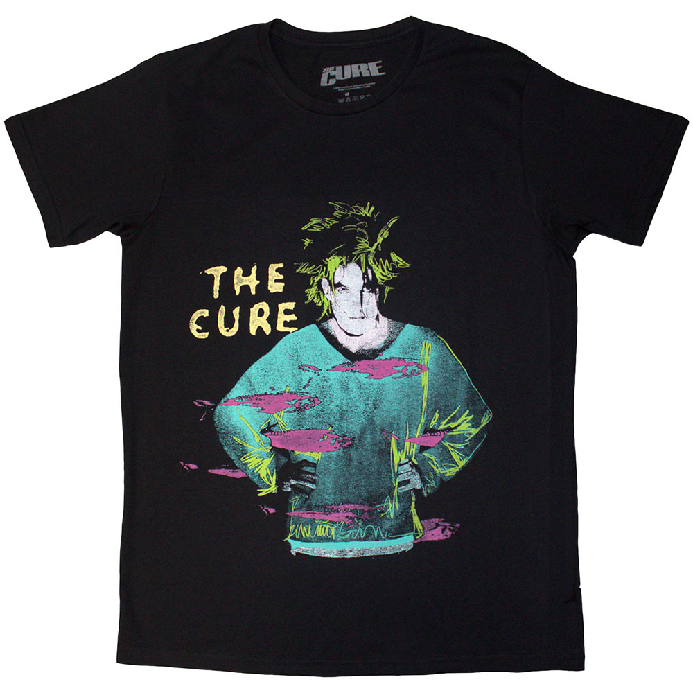 Tričko The Cure - Beach Party, Unisex,Čierna,XXL
