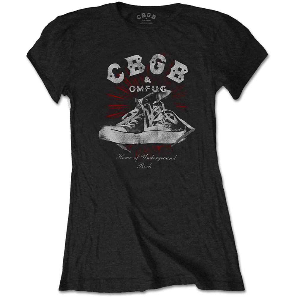 Tričko CBGB - Converse, Žena,Čierna,XXL