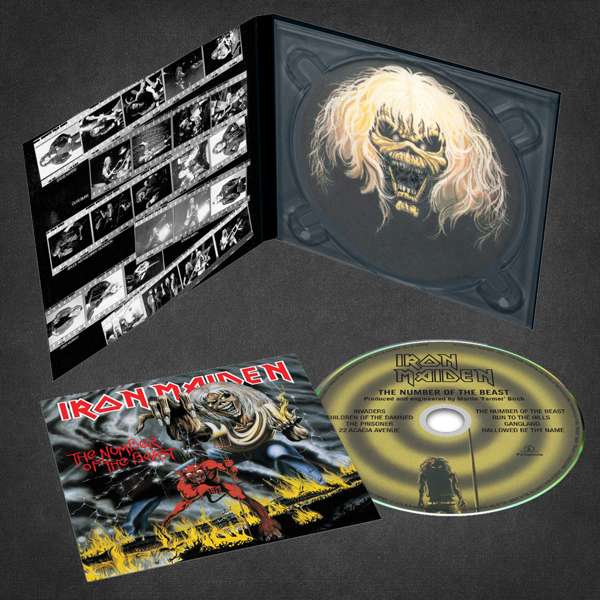 CD Iron Maiden - THE NUMBER OF THE BEAST