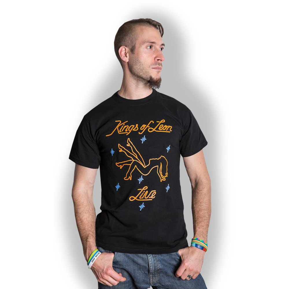 Tričko Kings of Leon - Stripper, Unisex,Čierna,XXL