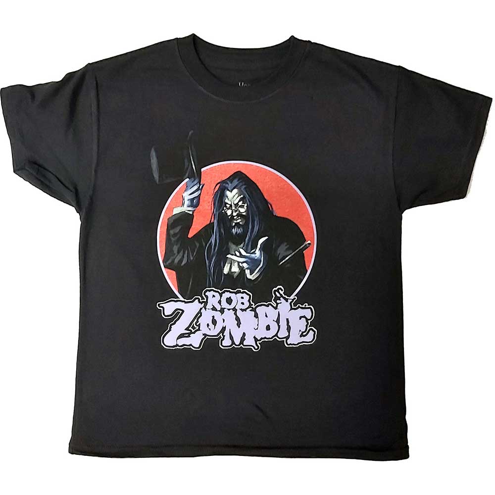 Tričko Rob Zombie - Magician, Dieťa,Čierna,12 – 14 rokov
