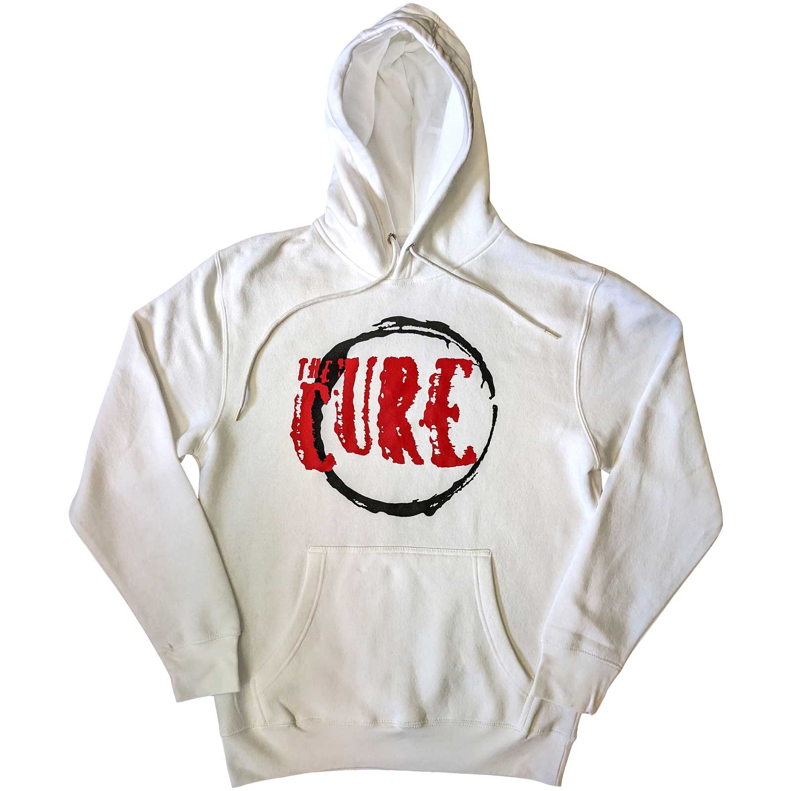 Mikina The Cure - Circle Logo, Unisex,Biela,XXL