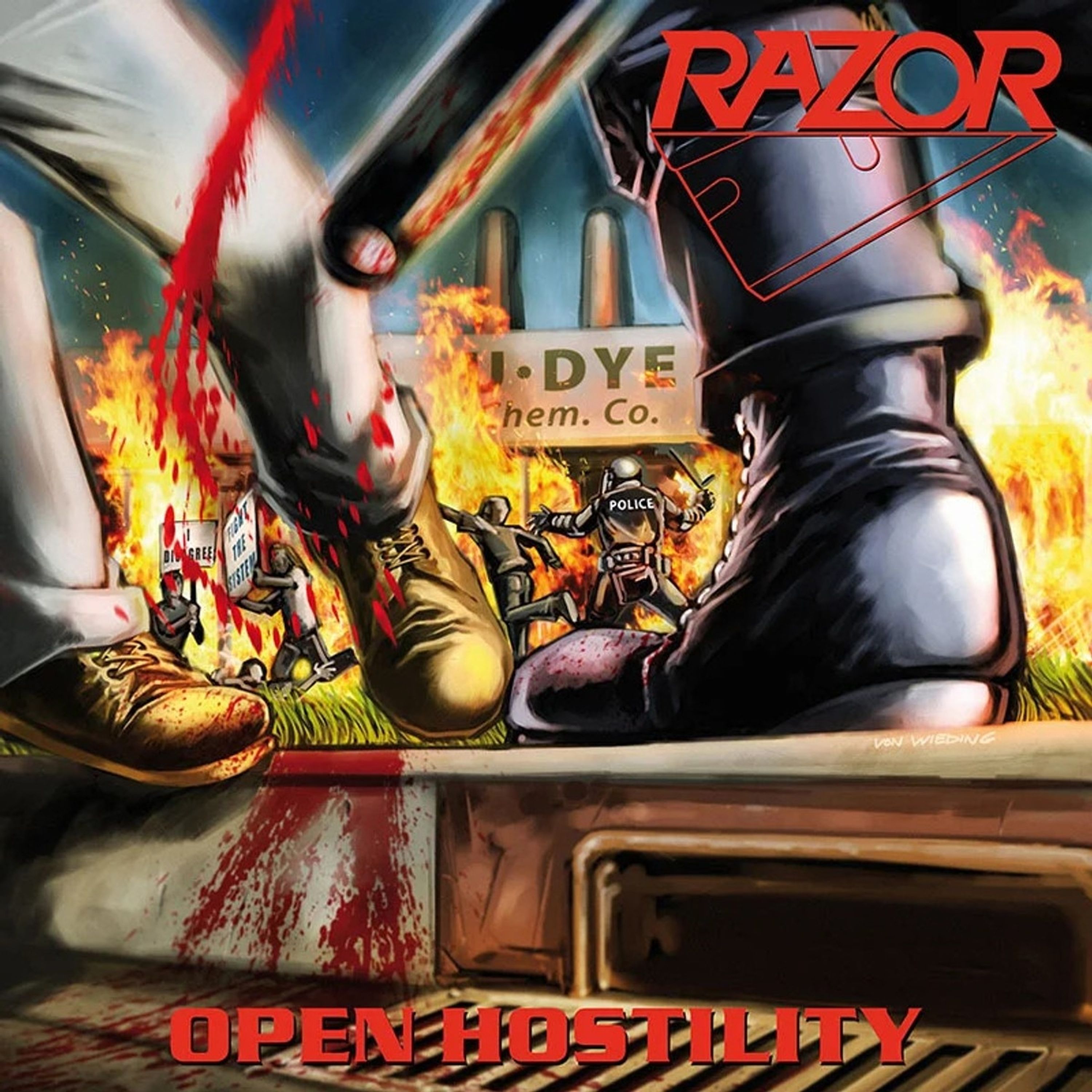 Vinyl Razor - Open Hostility