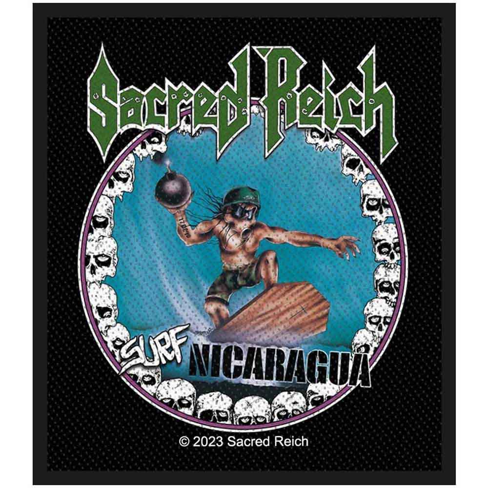 Nažehlovačka Sacred Reich - Surf Nicaragua