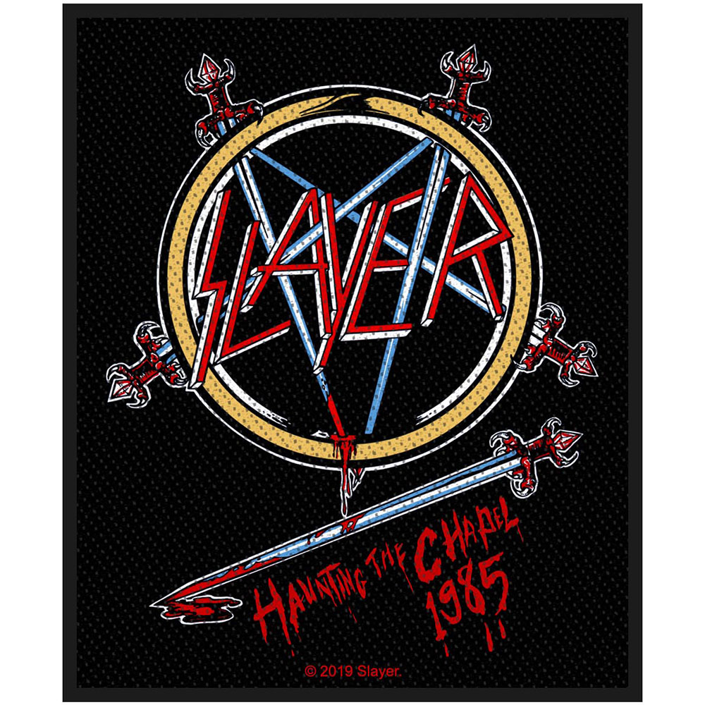 Nažehlovačka Slayer - Haunting The Chapel