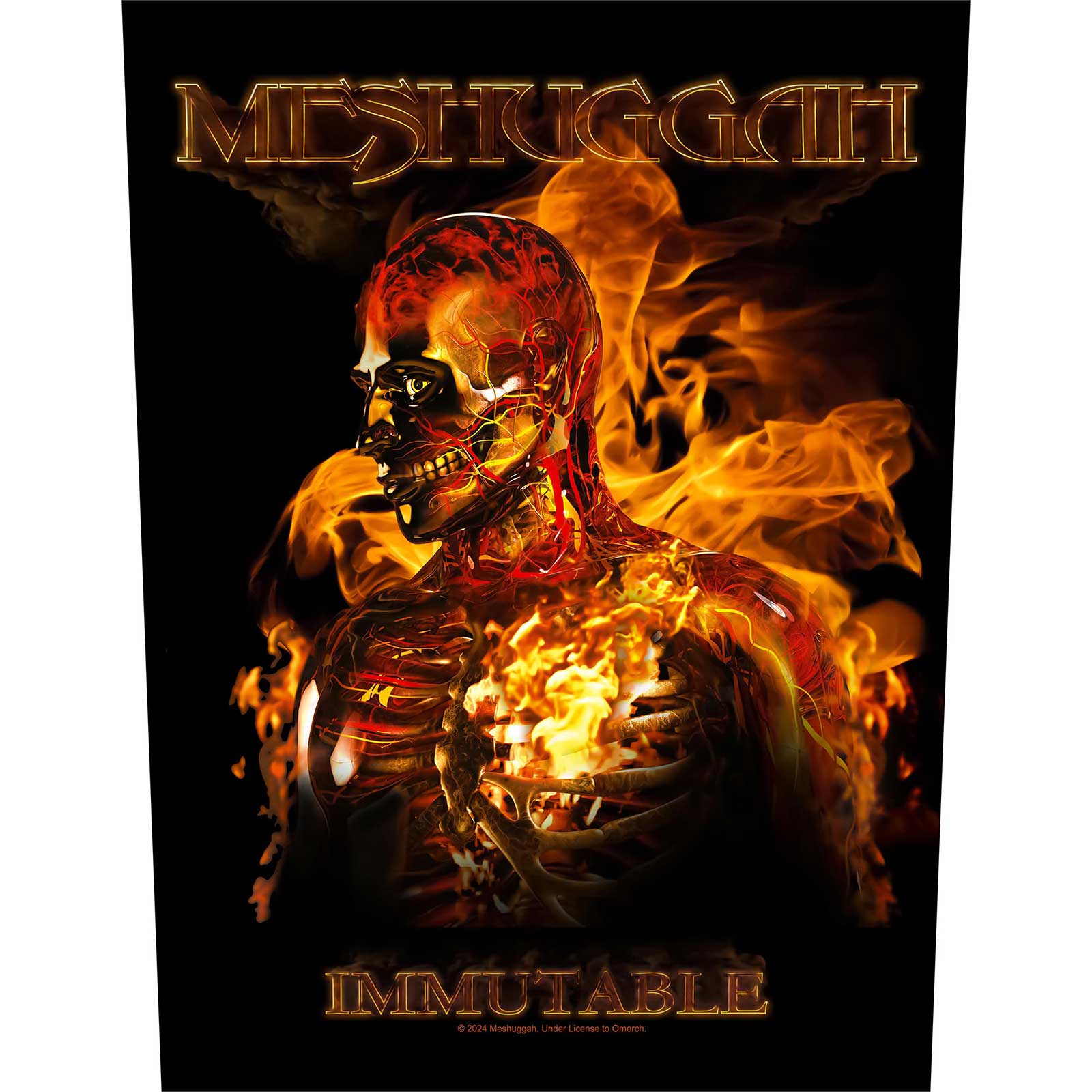 Nažehlovačka Meshuggah - Immutable