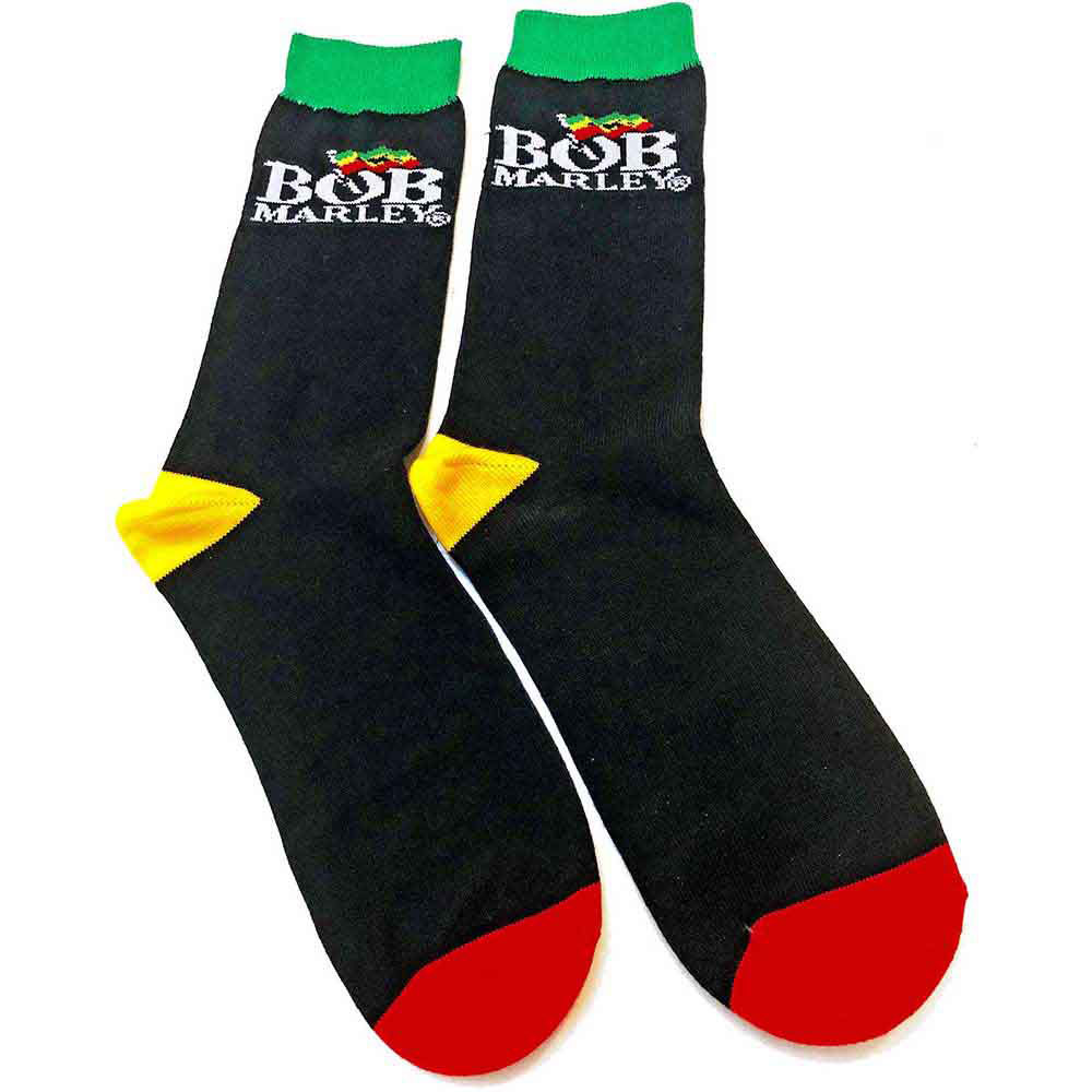 Ponožky Bob Marley - Logo, Unisex,Čierna,UK 4 - 7