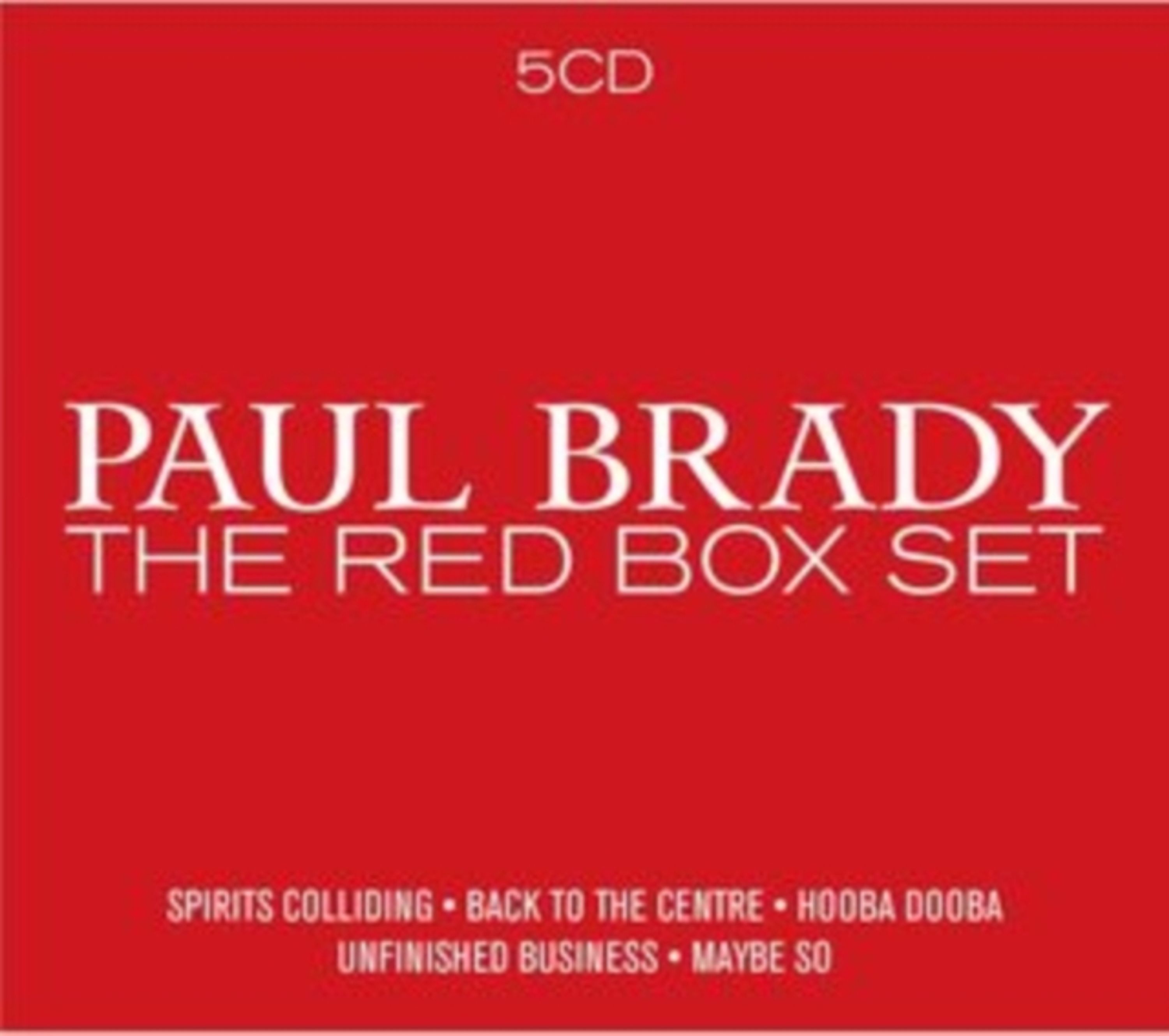 CD Paul Brady - RED BOX SET