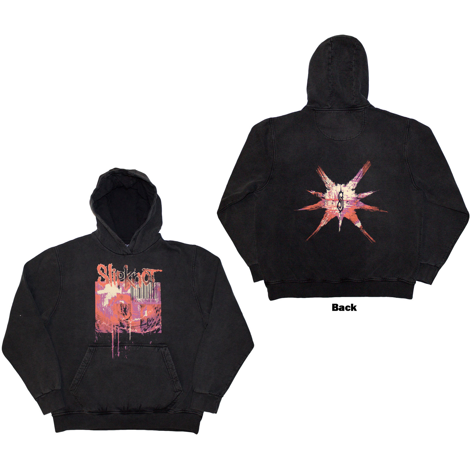 Mikina Slipknot - The End, So Far Barcode, Unisex,Šedá,XL