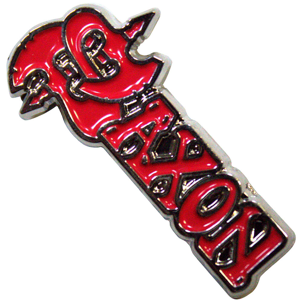 Odznak SAXON - Red Logo