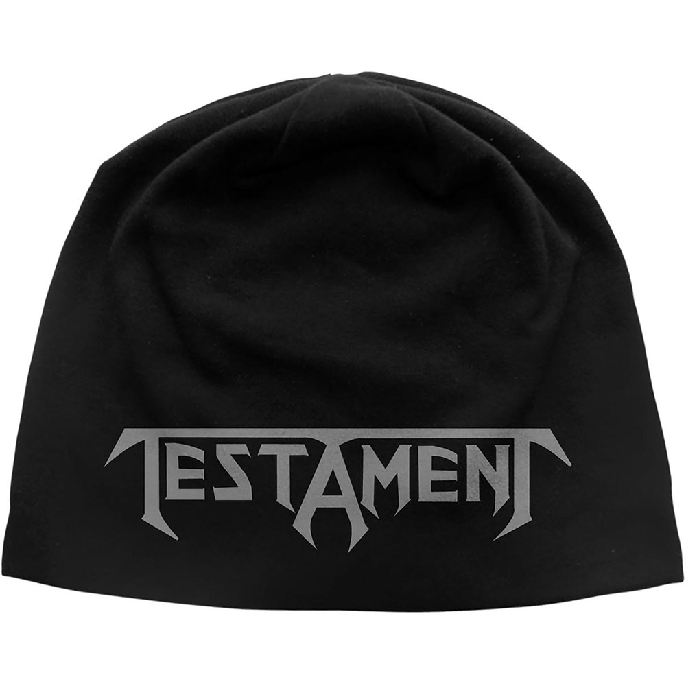Čapica Testament - Logo, Unisex,Čierna,Univerzálna