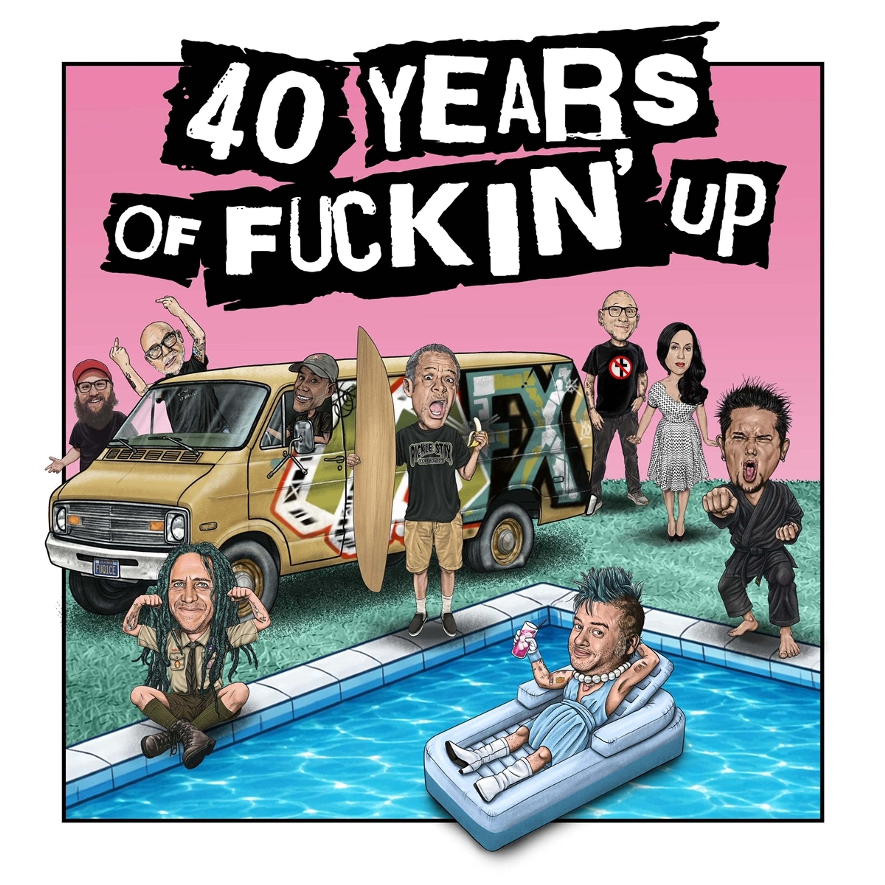 Vinyl NOFX - 40 YEARS OF FUCKIN' UP