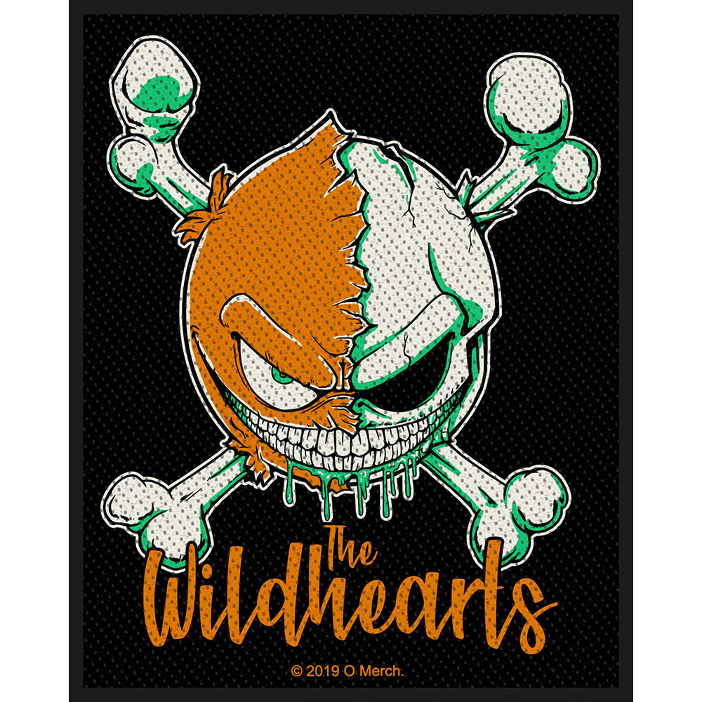 Nažehlovačka The Wildhearts - Green Skull