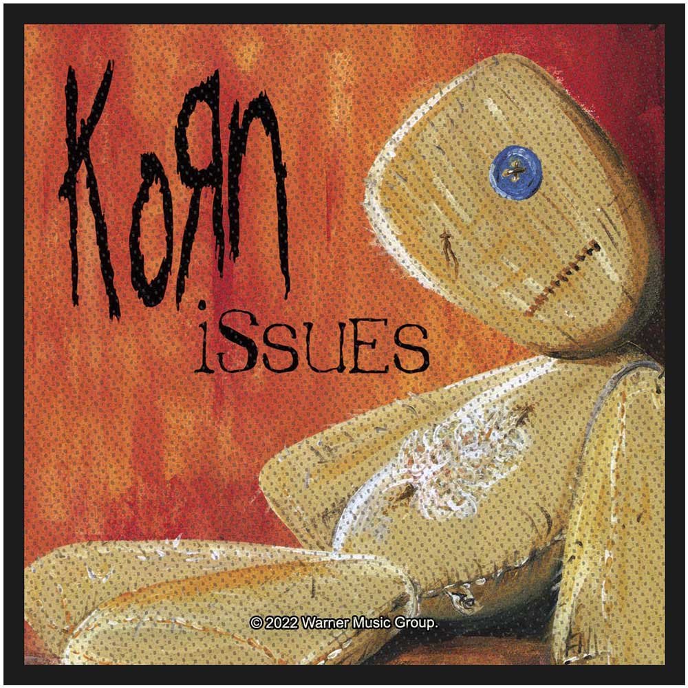 Nažehlovačka Korn - Issues