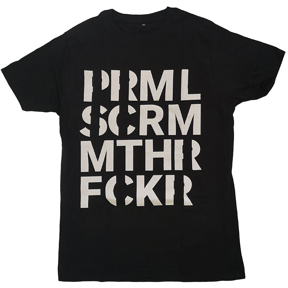 Tričko Primal Scream - Muthafucka, Unisex,Čierna,XXL
