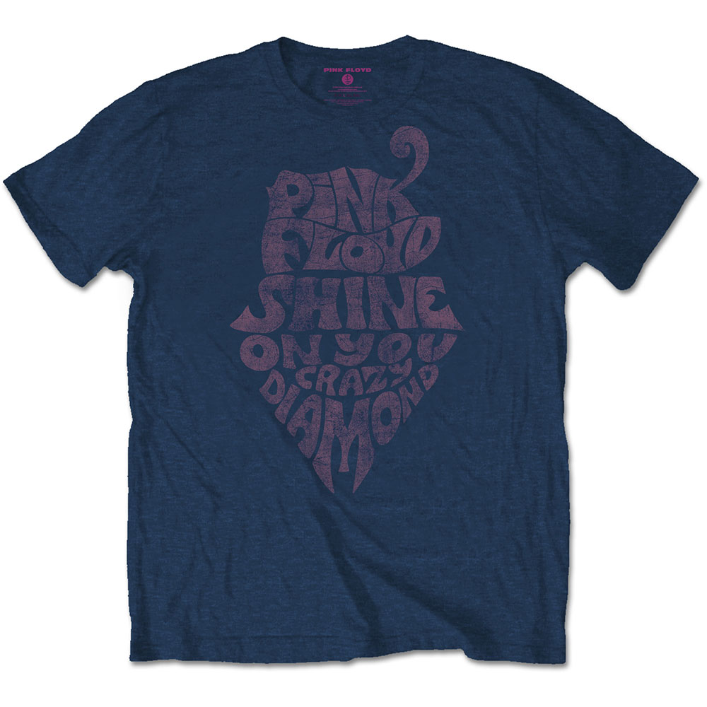 Tričko Pink Floyd - SOYCD Vintage, Unisex,Modrá,XXL