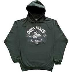 Mikina Godsmack - Celtic, Unisex,Zelená,XXL